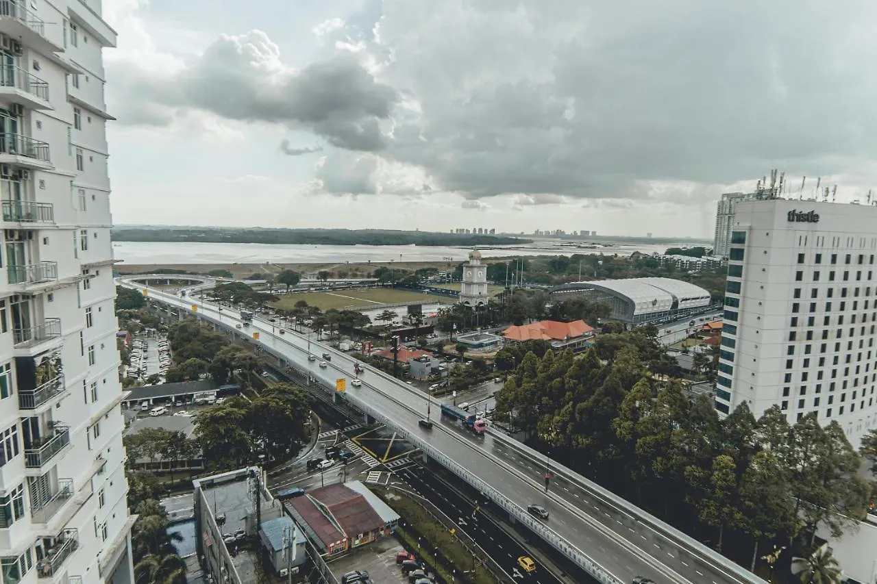 Apartment Goldensand Seaview 6Pax 2Br Muji By Our Stay Johor Bahru