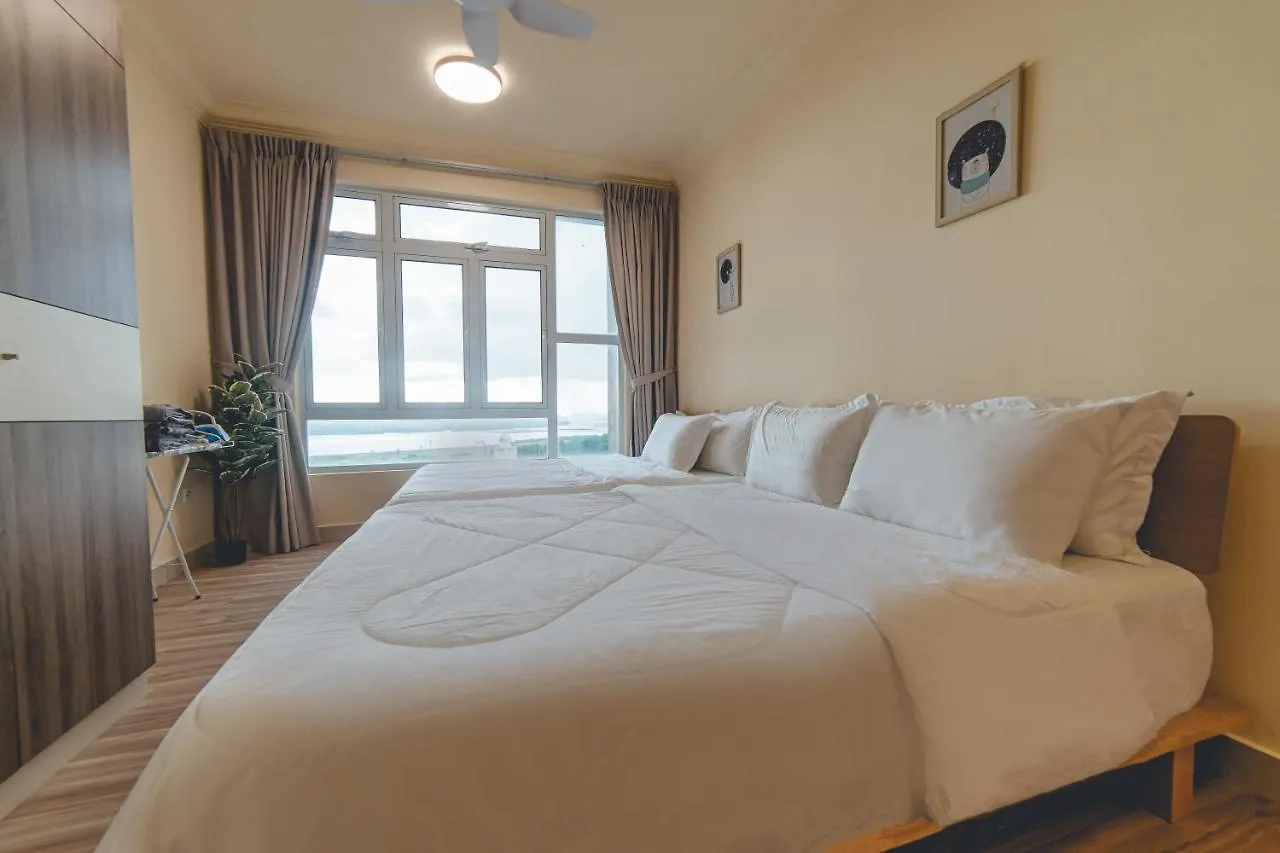 Apartment Goldensand Seaview 6Pax 2Br Muji By Our Stay Johor Bahru
